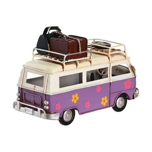 Ukrasna figura DKD Home Decor Rumena Plava Lila Vintage 17 x 7,5 x 11,5 cm (3 kom.) Cijena