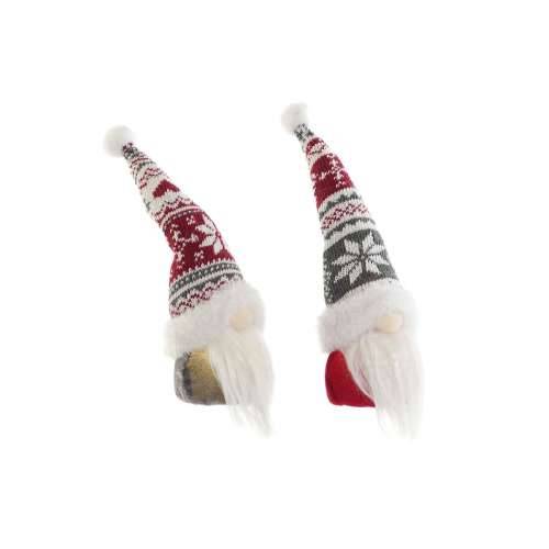 Božićni ukras DKD Home Decor Pisana Patuljak 7 x 7 x 25 cm (2 kom.) Cijena