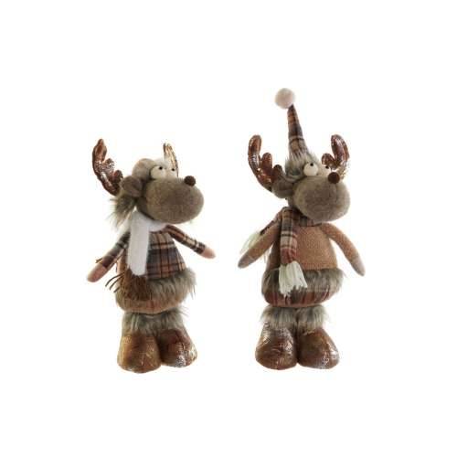 Božićni ukras DKD Home Decor Smeđa Sob 14 x 12 x 35 cm (2 kom.) Cijena