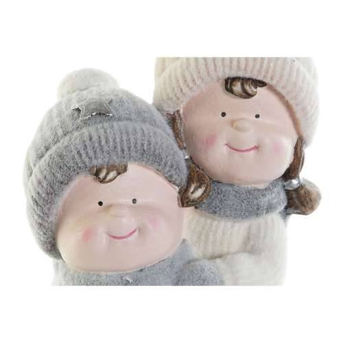 Božićni ukras DKD Home Decor Pisana djeca 18,5 x 22 x 51 cm (2 kom.) Cijena
