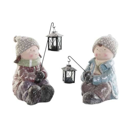Božićni ukras DKD Home Decor Pisana 29 x 18 x 34 cm (2 kom.) Cijena