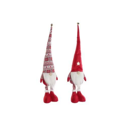 Božićni ukras DKD Home Decor Bijela Crvena Patuljak 14 X 11 X 73 cm (2 kom.) Cijena