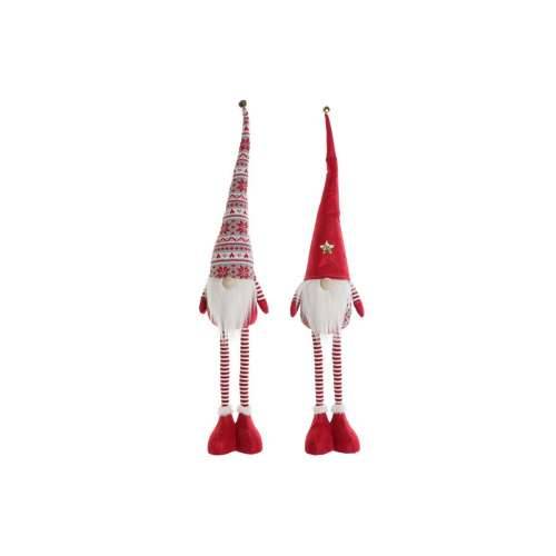 Božićni ukras DKD Home Decor Bijela Crvena Patuljak 14 X 11 X 73 cm (2 kom.) Cijena