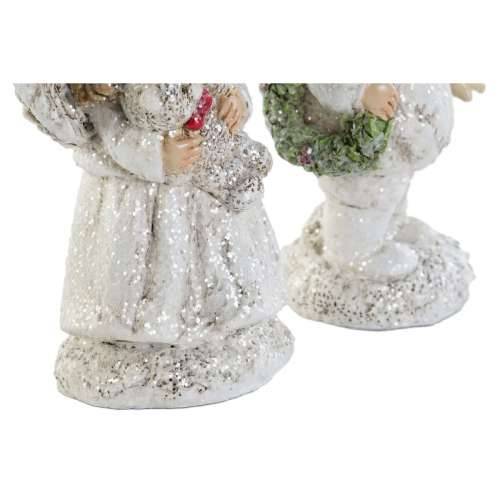 Božićni ukras DKD Home Decor Pisana djeca 6,7 x 5,1 x 11,4 cm (4 kom.) Cijena