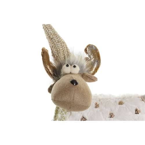 Božićni ukras DKD Home Decor Bijela Roza Sob 12 x 20 x 40 cm (2 kom.) Cijena