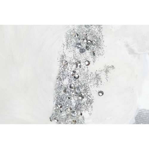 Božićni ukras DKD Home Decor Bijela Vjeverica 22 x 11 x 22 cm (2 kom.) Cijena