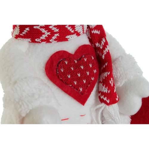 Božićni ukras DKD Home Decor Bijela Crvena 24 x 14 x 30,5 cm (2 kom.) Cijena