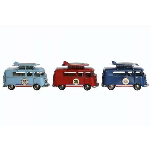 Ukrasna figura Home ESPRIT Crvena Nebesko plava Mornarsko plava 27 x 10 x 16 cm (3 kom.) Cijena