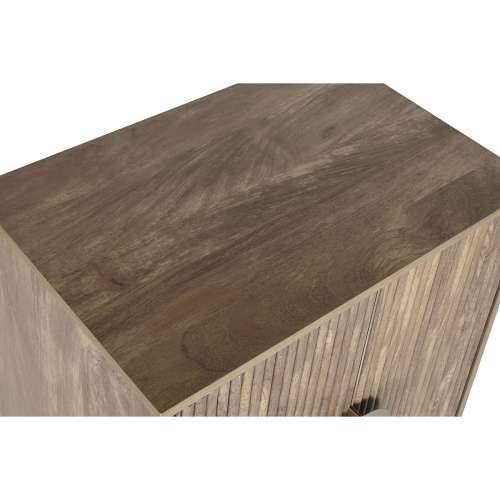 Ormarić Home ESPRIT Smeđa zlatan Drvo Drvo MDF 60 x 40 x 110 cm Cijena