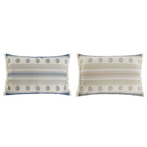 Jastuk Home ESPRIT Plava Bež 60 x 10 x 45 cm (2 kom.) Cijena