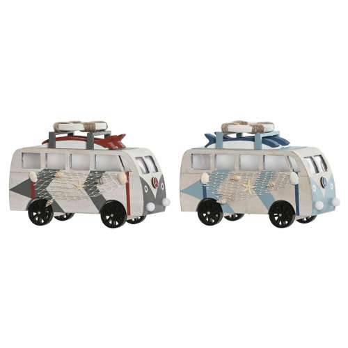 Ukrasna figura Home ESPRIT Plava Bijela Terakota 22 x 7 x 14 cm (2 kom.) Cijena