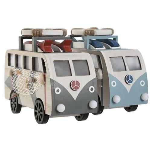 Ukrasna figura Home ESPRIT Plava Bijela Terakota 22 x 7 x 14 cm (2 kom.) Cijena