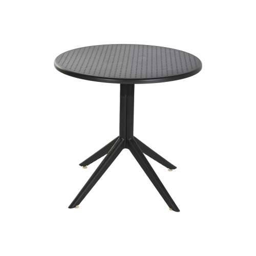 Blagavaonski stol Home ESPRIT Crna Metal polipropilen 80 x 80 x 75 cm Cijena