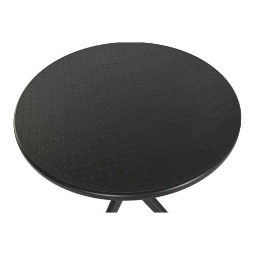 Blagavaonski stol Home ESPRIT Crna Metal polipropilen 80 x 80 x 75 cm Cijena