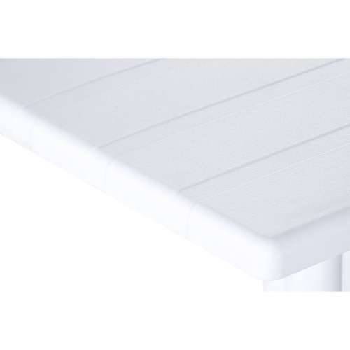 Blagavaonski stol Home ESPRIT Bijela Metal polipropilen 70 x 70 x 75 cm Cijena