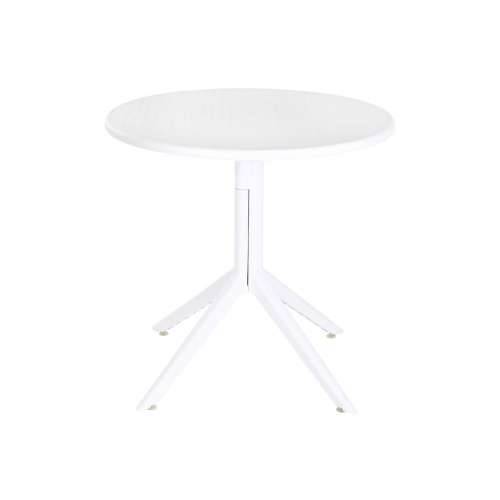 Blagavaonski stol Home ESPRIT Bijela Metal polipropilen 80 x 80 x 75 cm Cijena