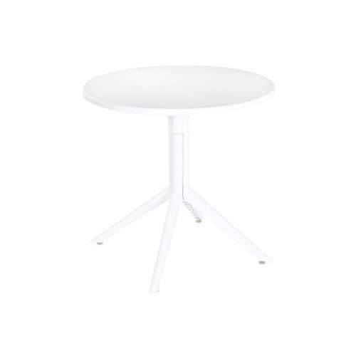 Blagavaonski stol Home ESPRIT Bijela Metal polipropilen 80 x 80 x 75 cm Cijena