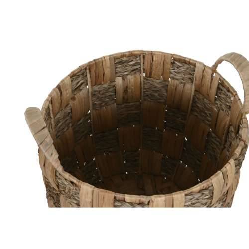 Set košara Home ESPRIT Prirodno Metal Vodeni zumbul Boho (4 Dijelovi) Cijena