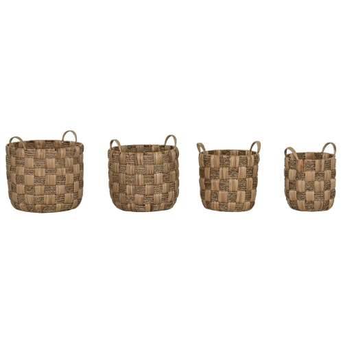 Set košara Home ESPRIT Prirodno Metal Vodeni zumbul Boho (4 Dijelovi) Cijena