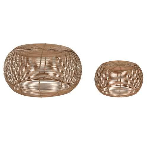 Set od dvije stolice Home ESPRIT Prirodno 60 x 60 x 30 cm Cijena