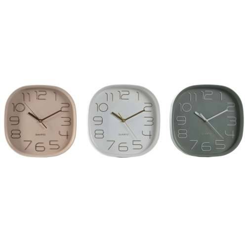 Zidni sat Home ESPRIT Bijela Zelena PVC 28,5 x 5 x 28,5 cm (3 kom.) Cijena