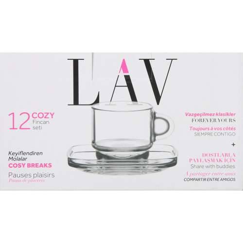 Set 6 Šalica s Tanjurićem LAV Cozy (6 kom.) Cijena