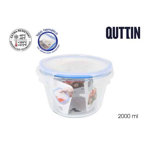 Kutija za užinu Quttin Okruglo 2 L (6 kom.) Cijena