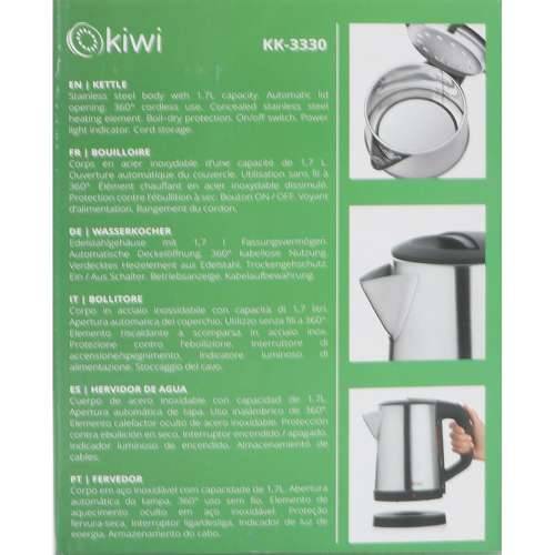 Kuhalo Kiwi Čelik 1800 W 1,7 L (4 kom.) Cijena