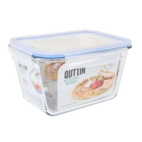 Kutija za užinu Quttin Pravokutno 2,35 L (6 kom.) Cijena