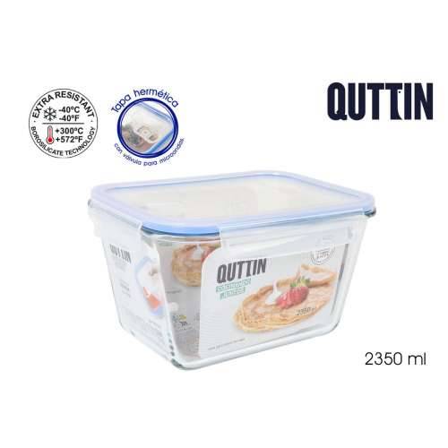 Kutija za užinu Quttin Pravokutno 2,35 L (6 kom.) Cijena
