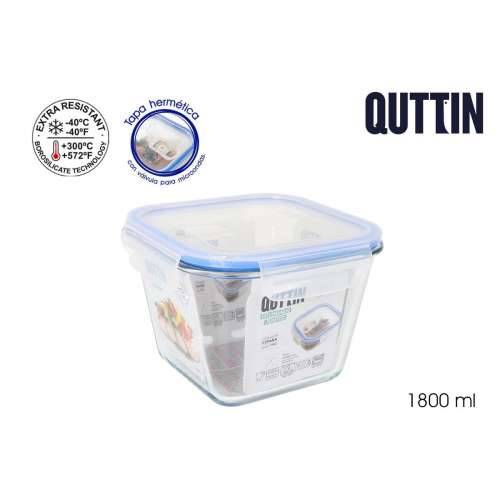 Kutija za užinu Quttin Kvadratno 1,8 L (6 kom.) Cijena