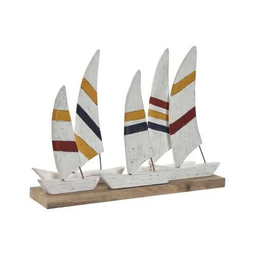 Ukrasna figura Home ESPRIT Bijela Mornarsko plava 67,5 x 13,5 x 46 cm Cijena