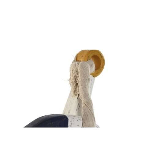 Ukrasna figura Home ESPRIT Bijela Prirodno Mornarsko plava 34 x 9 x 45 cm Cijena