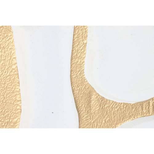 Zidni Ukras Home ESPRIT Bijela zlatan moderan 48 x 2,5 x 80,5 cm (2 kom.) Cijena