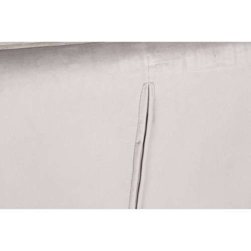 Sjedalo Home ESPRIT Siva Krema zlatan Srebrna Poliester Metal 74 x 74 x 90 cm 74 x 67 x 90 cm Cijena