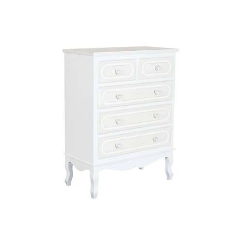 Komoda Home ESPRIT Bijela Bež romantični 80 x 42 x 105 cm Cijena
