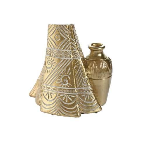Ukrasna figura Home ESPRIT Bijela Crna zlatan Afrikanka 9,5 x 7,5 x 31 cm (2 kom.) Cijena