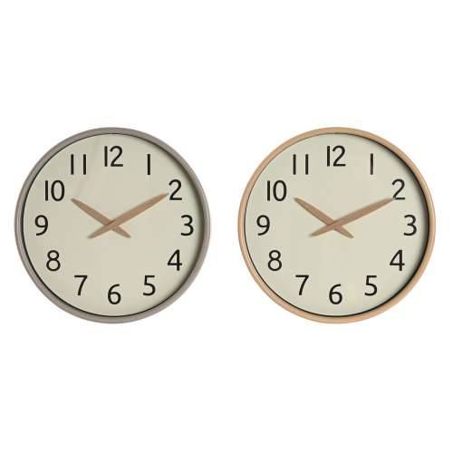 Zidni sat Home ESPRIT Bež Prirodno PVC Drvo 30 x 4,7 x 30 cm (2 kom.) Cijena