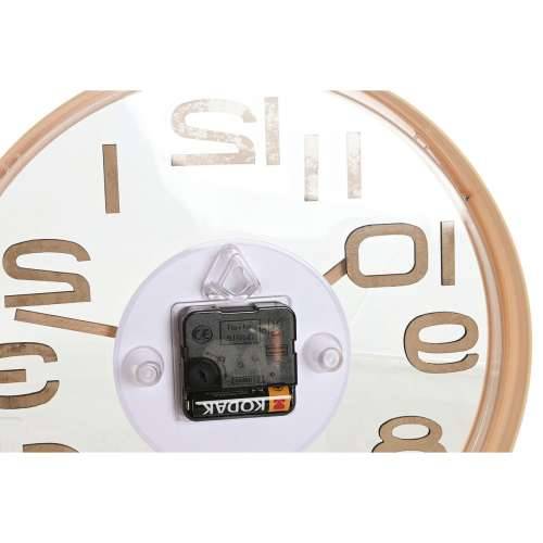 Zidni sat Home ESPRIT Smeđa Prirodno PVC Drvo 30 x 4,7 x 30 cm (2 kom.) Cijena
