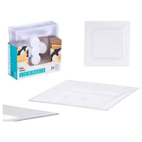 Set tanjura Leknes CK80668-2-T Providan polistiren Plastika 20,3 x 1,5 x 20,3 cm (24 kom.) Cijena