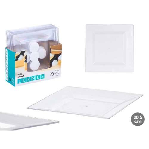 Set tanjura Leknes CK80668-2-T Providan polistiren Plastika 20,3 x 1,5 x 20,3 cm (24 kom.) Cijena