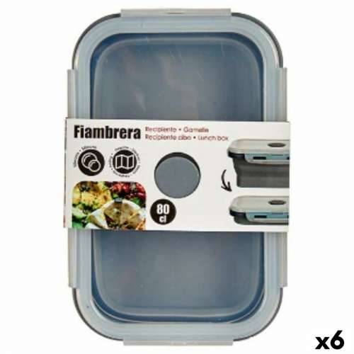 Kutija za užinu Kinvara CH19130-2 Siva Providan ABS 800 ml (6 kom.) Cijena