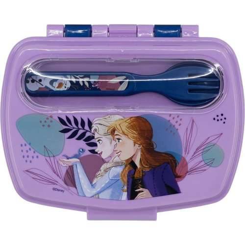 Torba za ručak s priborom Frozen CZ11271 Plava Plastika Cijena