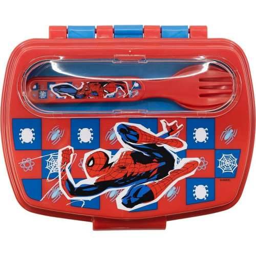 Torba za ručak s priborom Spider-Man CZ11272 Plastika Cijena