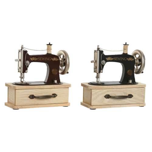 Ukrasna figura Home ESPRIT Crna Bordo Prirodno Vintage 23 x 12 x 23,5 cm (2 kom.) Cijena