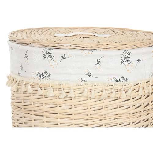 Košara za prljavo rublje Home ESPRIT Prirodno ispleten od pruća Shabby Chic 45 x 45 x 55 cm 3 Dijelovi Cijena
