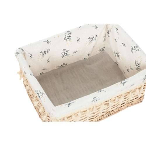 Košara za prljavo rublje Home ESPRIT Prirodno ispleten od pruća Shabby Chic 48 x 38 x 22 cm 5 Dijelovi Cijena