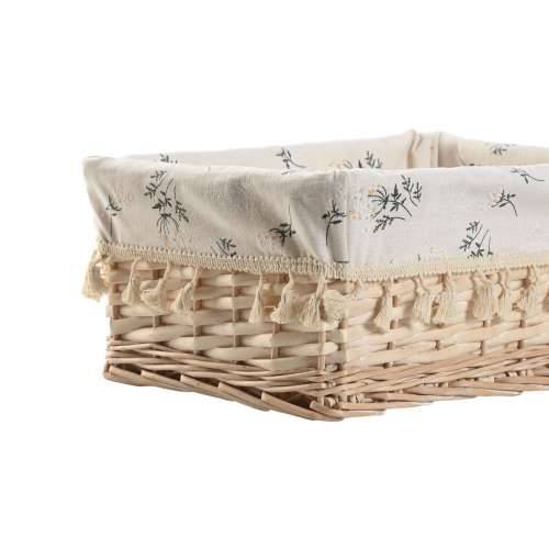 Košara za prljavo rublje Home ESPRIT Prirodno ispleten od pruća Shabby Chic 36 x 25 x 16 cm 4 Dijelovi Cijena