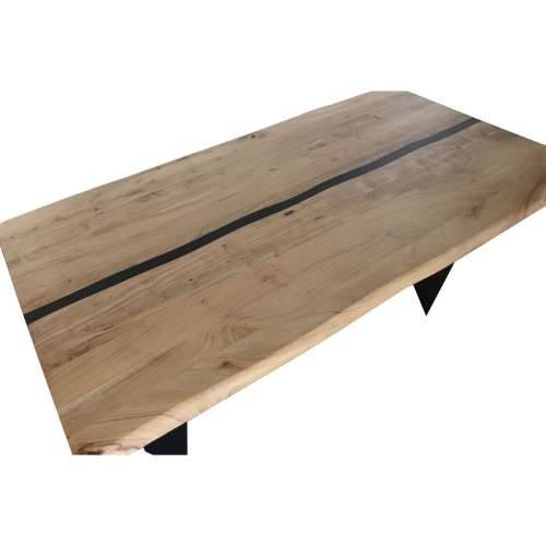 Blagavaonski stol Home ESPRIT Metal Drvo akacije 200 x 100 x 76 cm Cijena