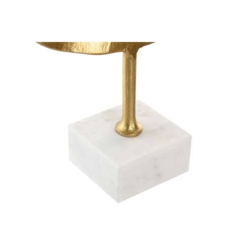 Ukrasna figura Home ESPRIT Bijela zlatan Apstraktno 38 x 10 x 55 cm Cijena